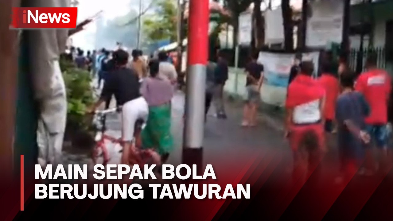 Kembali Terjadi Tawuran di Jatinegara, Bermula dari Main Sepak Bola