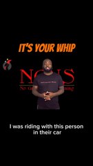 It’s Your Whip #dayodman #motivation #eeyayyahh #motivationalspeaker #positivity