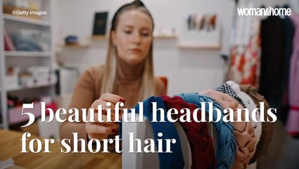 8 Beautiful Headbands For Short Hair