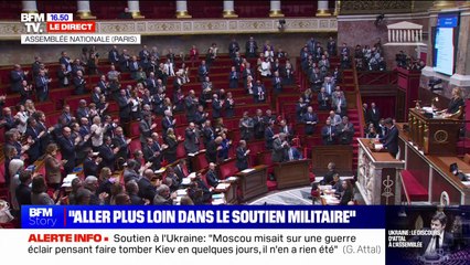 Gabriel Attal: "Je voudrais avoir une pensée pour Alexeï Navalny"