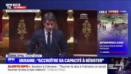 Gabriel Attal: "La France a donné un élan nouveau au soutien à l'Ukraine"