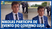 Nikolas Ferreira se pronuncia após evento do governo Lula