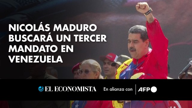 Nicolás Maduro buscará un tercer mandato en Venezuela