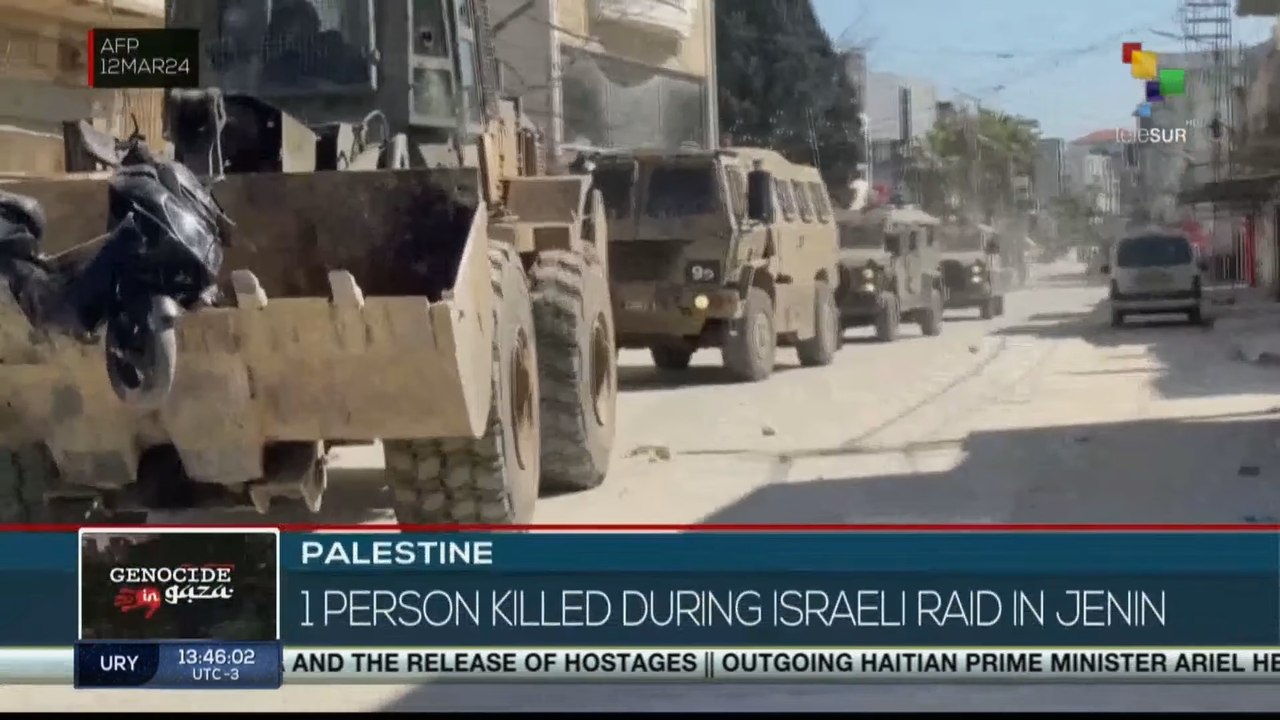 Palestine: 1 person killed during Israeli raid in Jenin