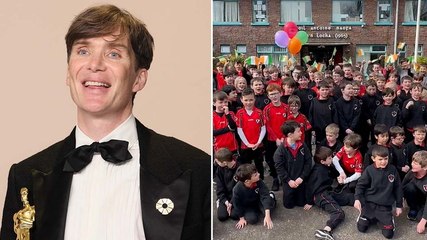 Watch: Cillian Murphy’s primary school reacts to Oscar win