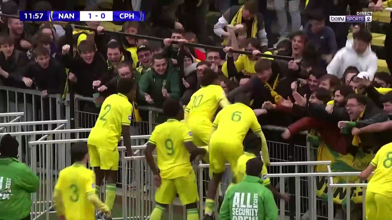 Youth League : Nantes ouvre le score dans ce quart de finale !