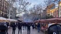 La afición del Nápoles inunda las calles de Barcelona / CRÓNICA GLOBAL