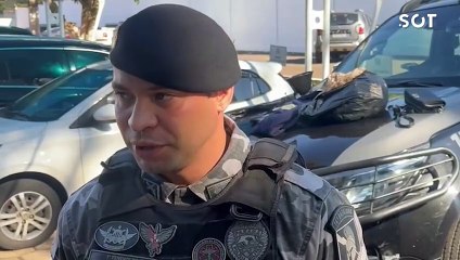 Rotam e Choque prendem assaltantes que utilizavam uniformes da PRF e carro com Giroflex