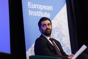 Humza Yousaf in London