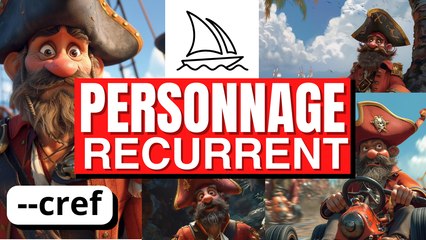 PERSONNAGE RÉCURRENT sur Midjourney