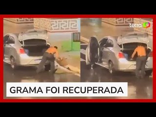 Servidor da FAB é preso após ser flagrado furtando grama no Pará