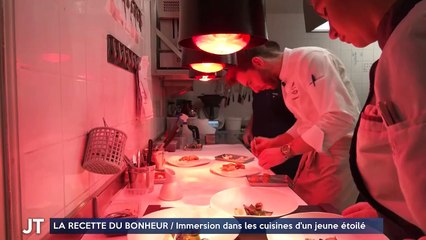 LA RECETTE DU BONHEUR / Immersion dans les cuisines d'un jeune étoilé