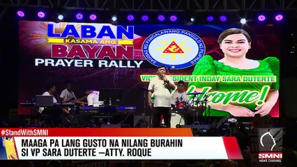 Maaga pa lang gusto na nilang burahin si VP Sara Duterte —Atty. Harry Roque