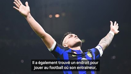 Atlético - Simeone : "Lautaro Martínez a toujours été un joueur extraordinaire"