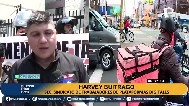 Repartidores de delivery protestaron para exigir mejoras laborales