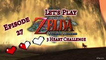 Let's Play - Legend of Zelda - Twilight Princess 3 Heart Run - Episode 27 - Poes for the Soul