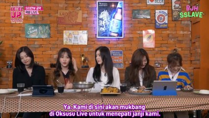 [INDO SUB] 170925 RED VELVET - OKSUSU MUKBANG LIVE SEASON  1!