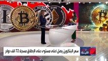 سعر البتكوين يصل أعلى مستوى على الإطلاق مسجلا 72 ألف دولار