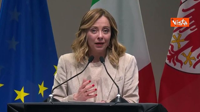 Meloni a Bolzano: Stiamo andando avanti su Statuto province autonome