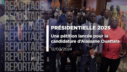 Présidentielle 2025 : Une pétition lancée pour la candidature d’Alassane Ouattara