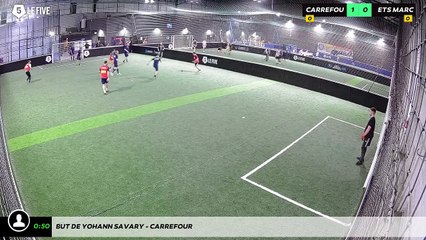 But de Yohann Savary - Carrefour