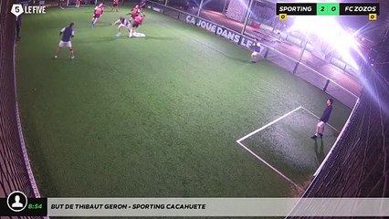 But de Thibaut Geron - SPORTING CACAHUETE