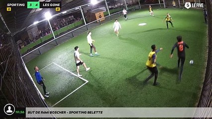 But de Rémi BOSCHER - SPORTING BELETTE