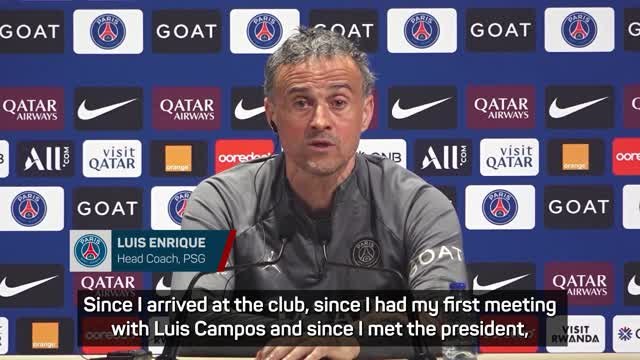 PSG president backs treatment of Mbappe - Enrique