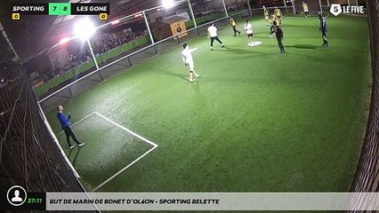 But de Marin de Bonet d’Oléon - SPORTING BELETTE