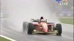 F1 – Jean Alesi (Ferrari V12) laps in warm-up – Canada 1995