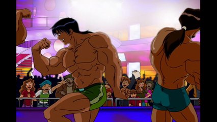Muscle Cartoon Clip - Totally Spies! 1
