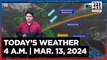Today's Weather, 4 A.M. | Mar. 13, 2024