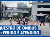 Ônibus sequestrado no Rio de Janeiro: rodoviária vive momentos de tensão; veja vídeos - Reprodução / Redes Sociais