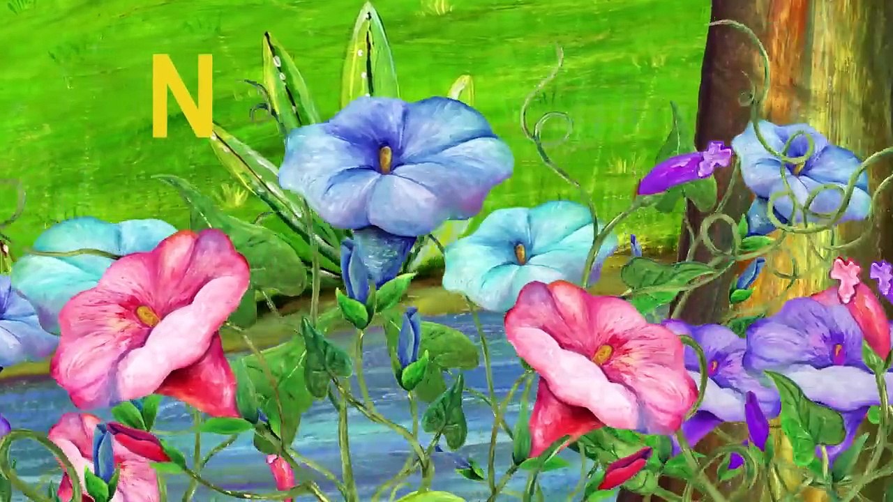 Alphabet ABC Phonics - Part 3_ L, M, N, O , and P _ Nursery Rhymes ...