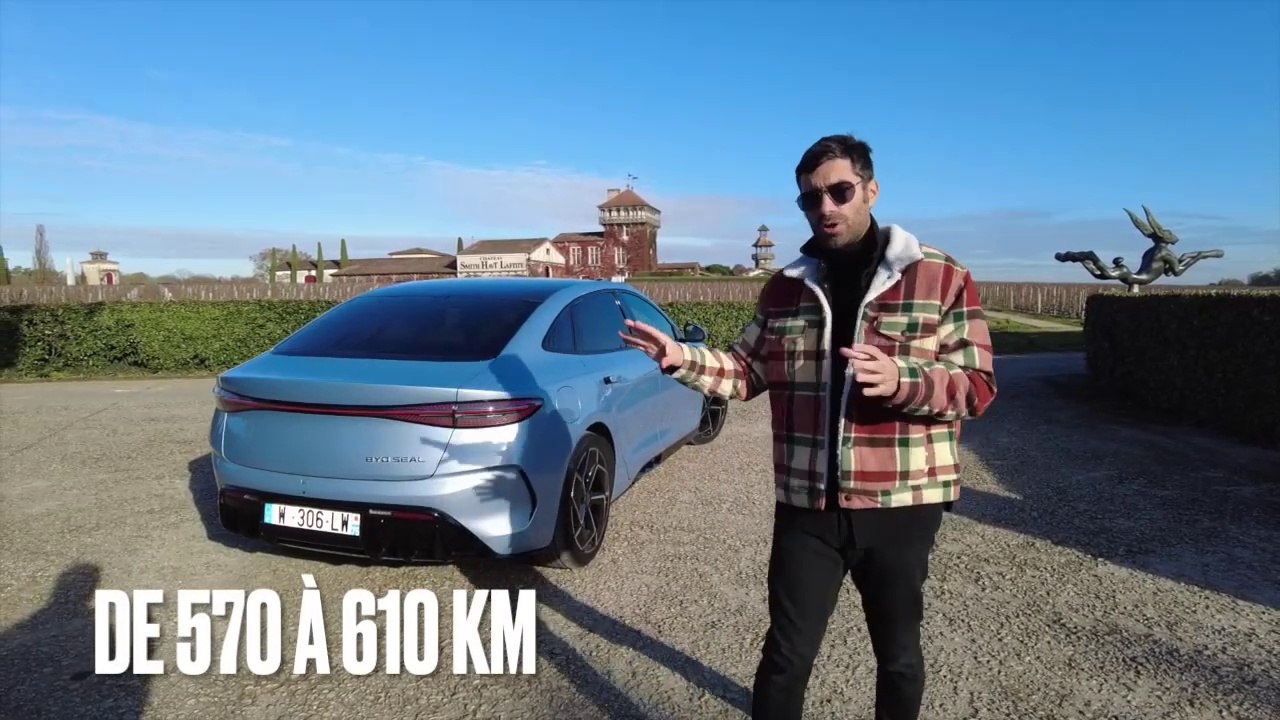 Essai BYD SEAL  : que vaut cette berline Chinoise électrique ?