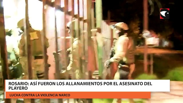 Allanamientos en Rosario por el crimen del playero a manos de sicarios narcos