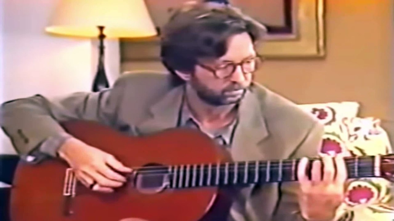 Eric Clapton performing "Tears In Heaven" for the first time
