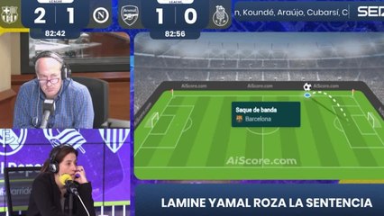 Así se narró en Carrusel el gol de Lewandowski