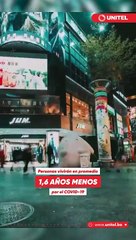 El COVID-19 redujo en más de un año y medio años la esperanza de vida a nivel mundial.