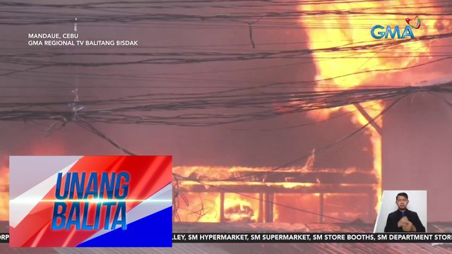 Nasa 300 bahay sa Barangay Looc, nasunog | UB