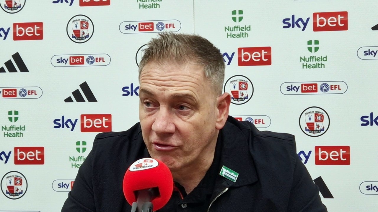 Crawley Town beat Notts County 2-1 | Scott Lindsey press conference