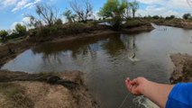 Pesca en Cantera llena de Peces, Pesca y Cocina, Aventura por Rio y Laguna