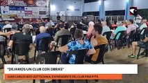 “Dejamos un club con obras”