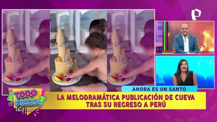 La melodramática publicación de Christian Cueva tras su regreso a Perú: “Clamé y me respondiste”