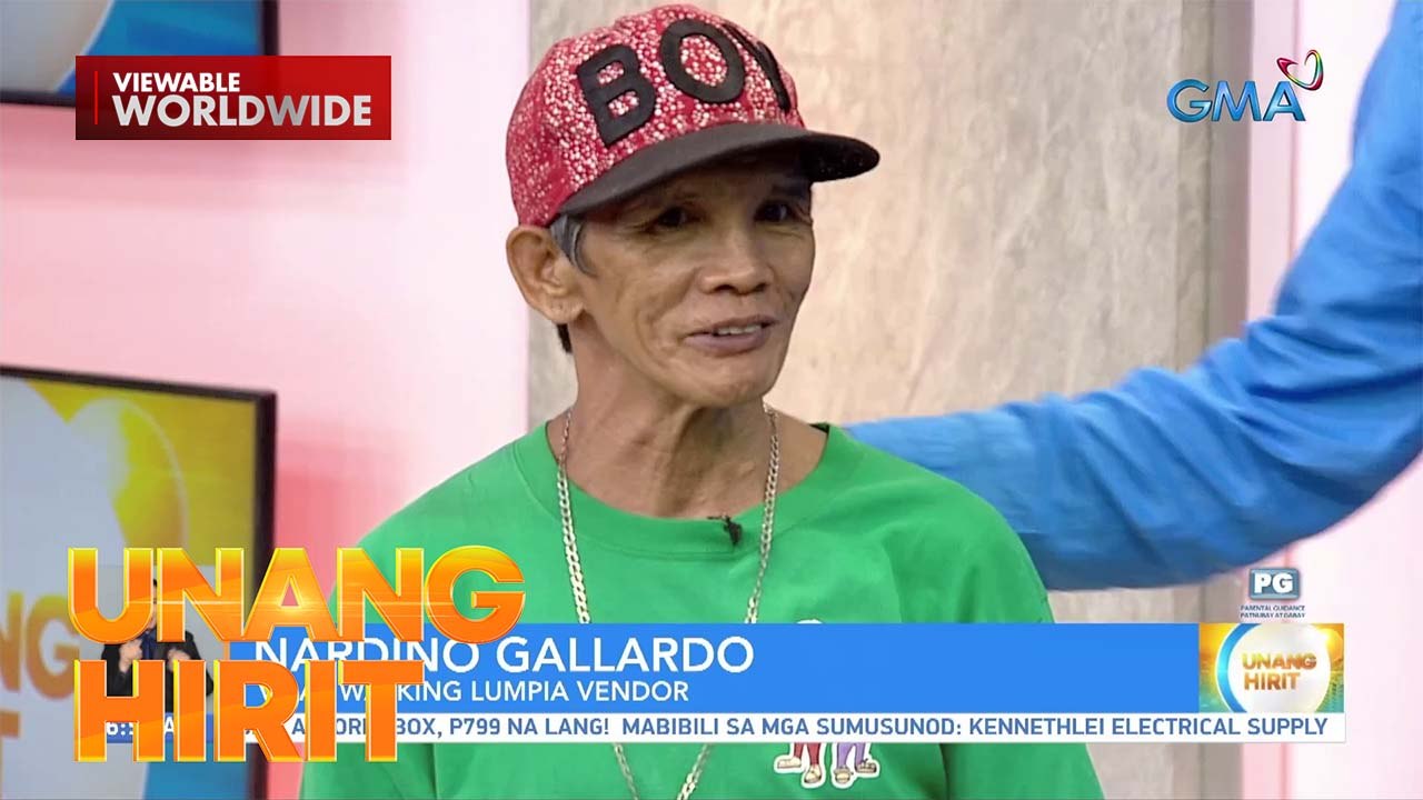 Viral walking lumpia vendor, naglako sa UH studio! | Unang Hirit
