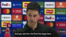 Arteta full of praise for David Raya after penalty heroics