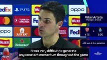 Arteta reflects on Arsenal's 'magical' Champions League night