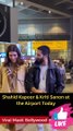 Katrina Kaif, Shahid Kapoor & Kriti Snaon Spotted at Airport Viral Masti Bollywood