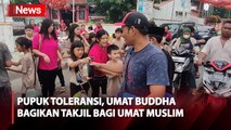 Pupuk Toleransi Antar Agama, Umat Buddha Sediakan Takjil bagi Umat Muslim di Bulan Ramadhan