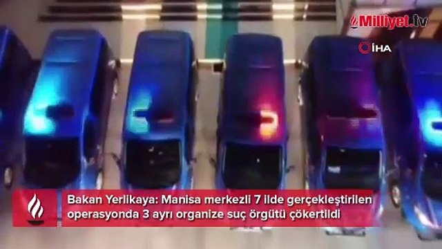 7 ilde Mahzen 11 operasyonu! 3 ayrı çete çökertildi